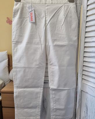 Pantaloni donna Sun 68 Colore Bianco
