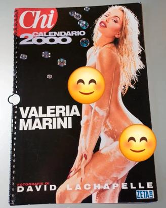 CHI Calendario 2000 Valeria Marini vintage
