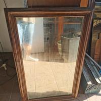 Specchio completamente in legno