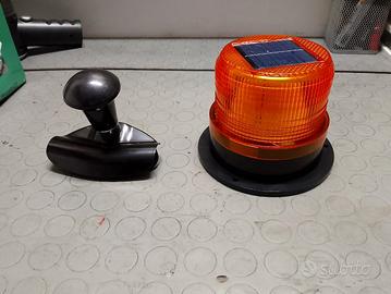 Lampeggiante batteria trattore + pomello volante 