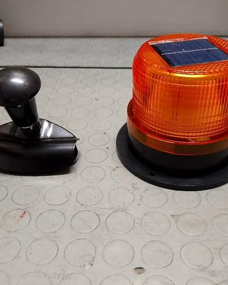 Lampeggiante batteria trattore + pomello volante 