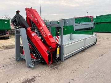 CONTAINER NUOVO SCARRABILE A PIANALE CON SPONDE
