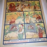 manifesto poster pubblicitario epogeno bestiame