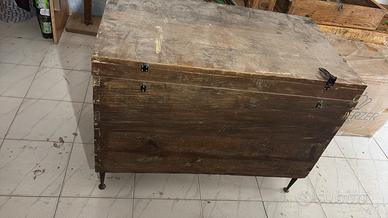 Cassa panca antica