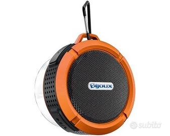 Speaker bluetooth Bijoux impermeabile con supporto