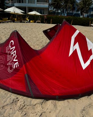 North Carve 8m kitesurf vela