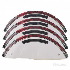 Serie adesivi Evotech per cerchi ruota