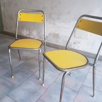 Sedie vintage in formica