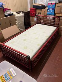 Letto in Bambù con struttura a doghe Dorelan