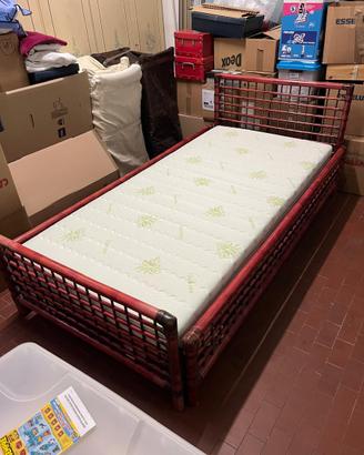 Letto in Bambù con struttura a doghe Dorelan