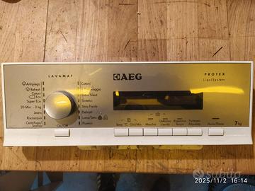 Plancia comandi  lavatrice aeg