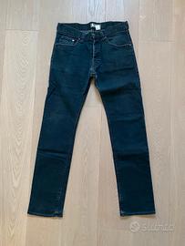 Jeans stretch neri uomo H&M sliq fit W32.