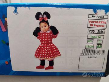 vestito carnevale minnie