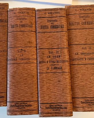TRATTATO DI DIRITTO COMMERCIALE-1906-CARLO VIVANTE