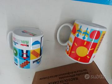 Tazze mug Italia Kinder e Ferrero