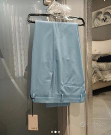 set di 2 pantaloni classici uomo taglia 50