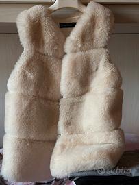 Smanicato pelliccia eco