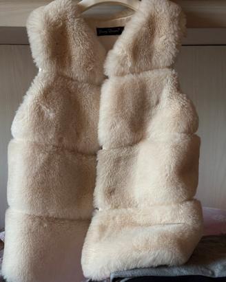 Smanicato pelliccia eco