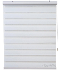 Tenda a Rullo Giorno e Notte bianco 40x130 - giras