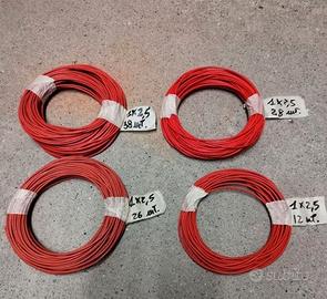 Cavo elettrico 1x2.5 mm² rosso
