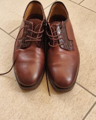 scarpe uomo in pelle Pollini nr.41