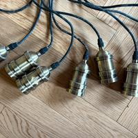 Lampadario stile industrial