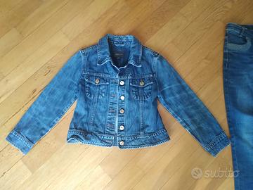 Giubbotto di jeans bambina