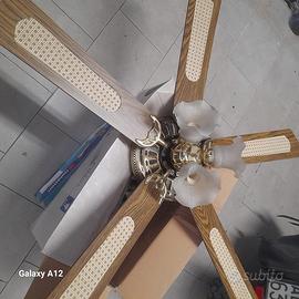 Lampadario ventilatore