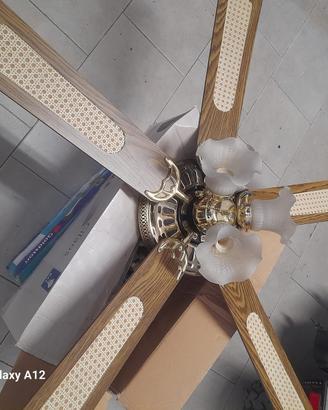 Lampadario ventilatore