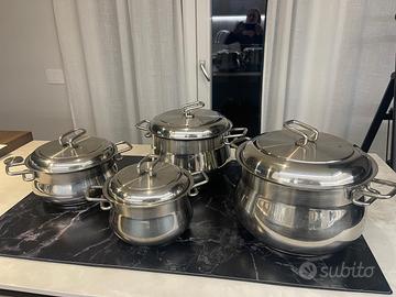 Batteria pentole Serafino Zani