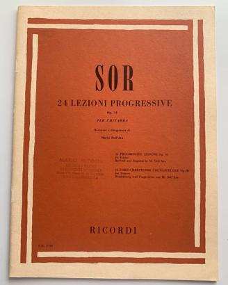SOR - 24 Lezioni Progressive Op.31 per chitarra