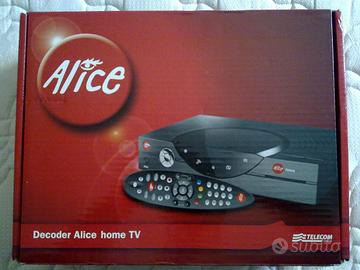 Decoder Alice Home tv della Telecom originale