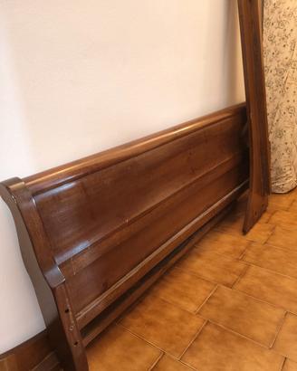 LETTO MATRIMONIALE IN NOCE 160x190 🪵🛌