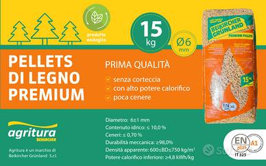 Subito - BEIKIRCHER GRUENLAND S.R.L. - PELLET PREMIUM IN SACCHI