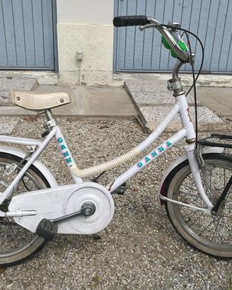 Bicicletta epoca bambina tipo Graziella ruota 16"