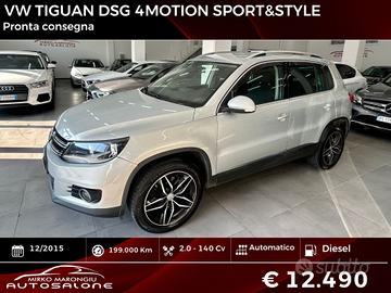 VW Tiguan 2.0 4MOTION DSG PROMO FINANZIABILE