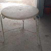 Tavoli ferro battuto plastificato 