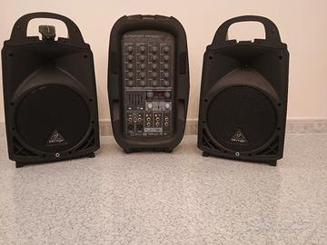 Impianto stereo Behringer Europort 500 PPA 