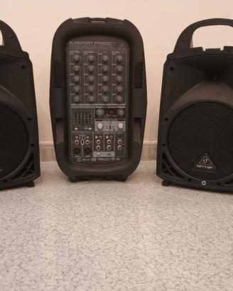 Impianto stereo Behringer Europort 500 PPA 