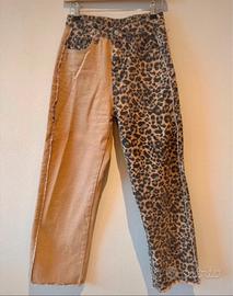 Jeans leopardati