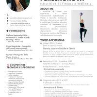 Istruttrice di fitness certificata CSEN