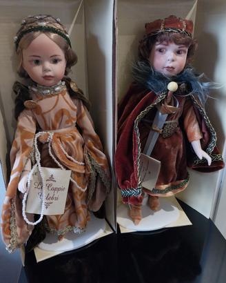 Coppia bambole da collezione.Edizione limitata