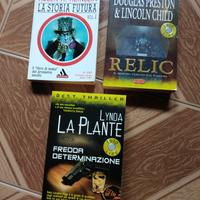 lotto libri ( 2 best thriller, 1 classici Urania) 