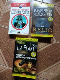 lotto libri ( 2 best thriller, 1 classici Urania) 