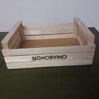 Cassetta di legno vuota "Signorvino "