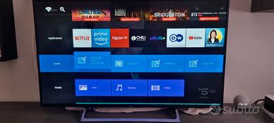  smart tv sony da 49 " e soundbar  hisense 