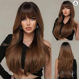 Parrucca della HAIRCUBE marrone scura