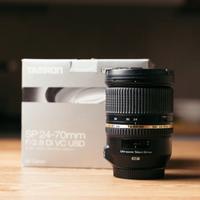 Tamron 24/70mm f 2.8 Di VC USD per CANON