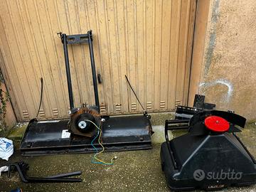 Spazzaneve e spargisale per quad
