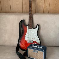 Fender Squire Stratocaster + Amplificatore Laney